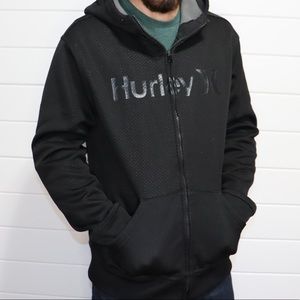 Hurley zip up hoodie